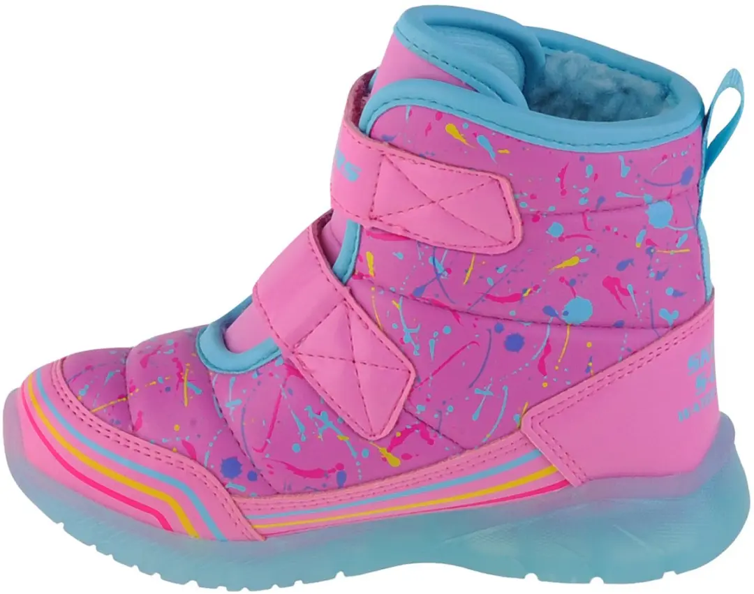 Skechers Illumi-Brights Power Paint Sneeuwlaarzen - Roze