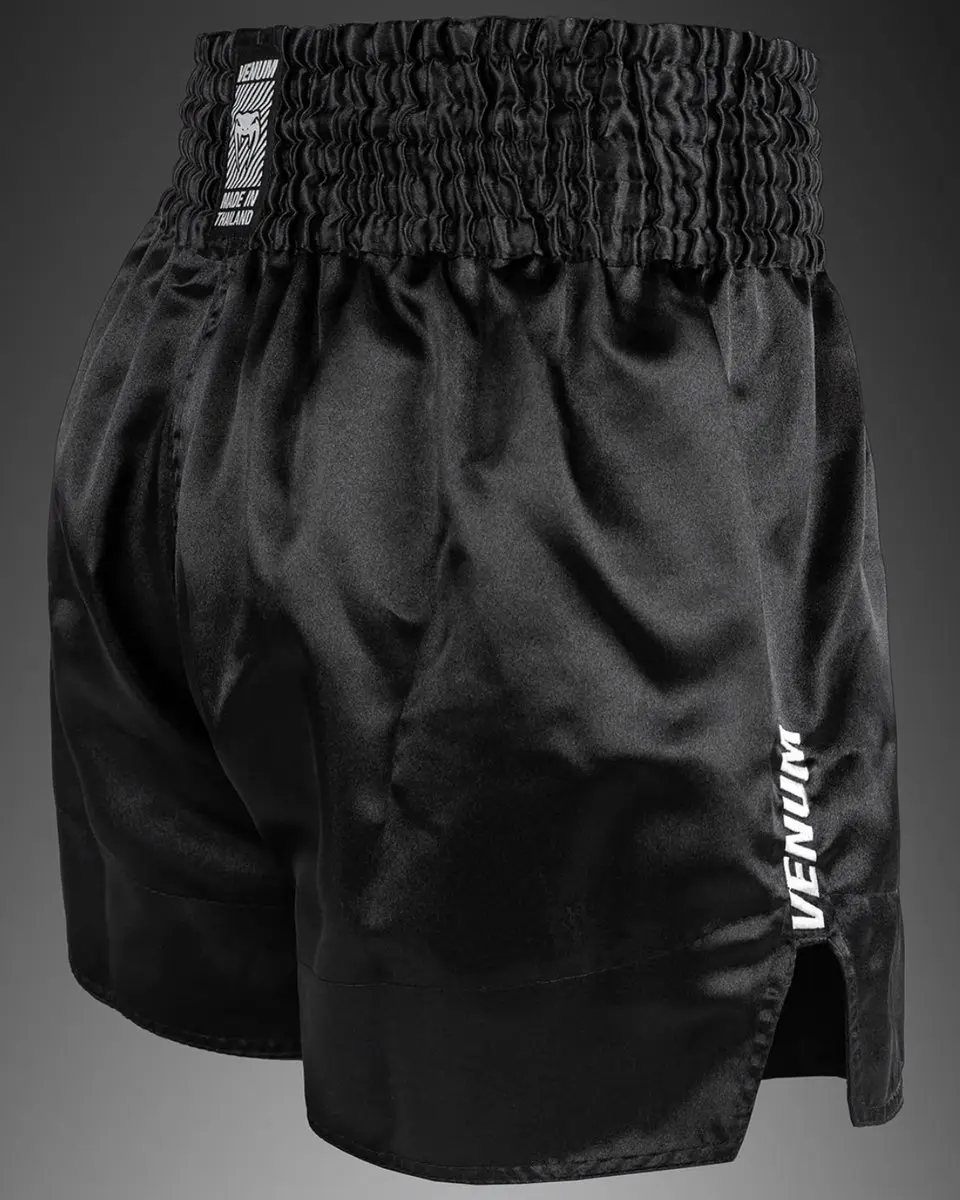 Venum Classic Evo Muay Thai Shorts XL - Zwart/Wit - afbeelding 6 van 6