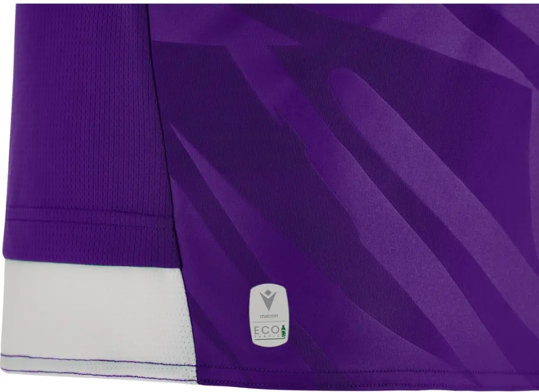 Macron Themis Eco Wedstrijdshirt Korte Mouw - Paars/Wit XXL
