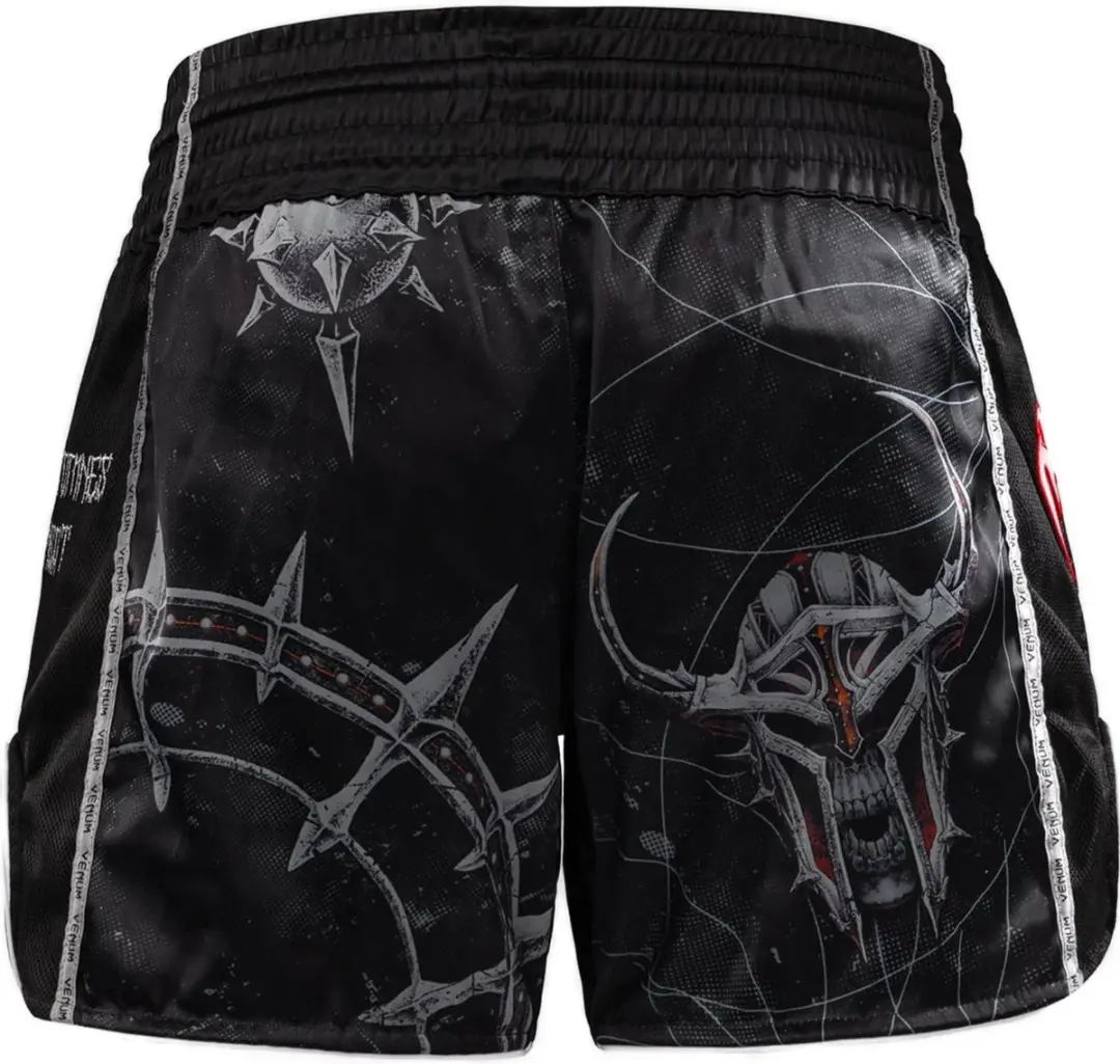 Venum Gladiator 5.0 Muay Thai Shorts - M - Zwart Neon Oranje - afbeelding 6 van 6