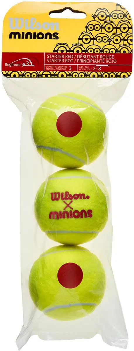 Wilson Minions Stage 2 Tennisballen