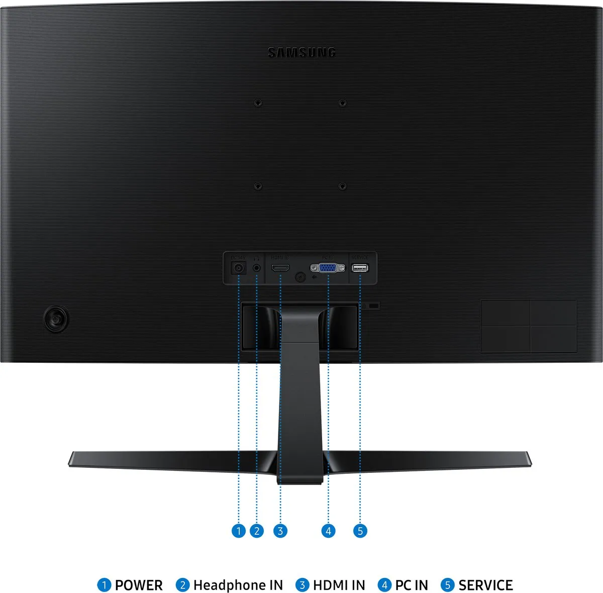 Samsung LS27D366GAUXEN Curved Monitor 27" - Full HD - 100Hz