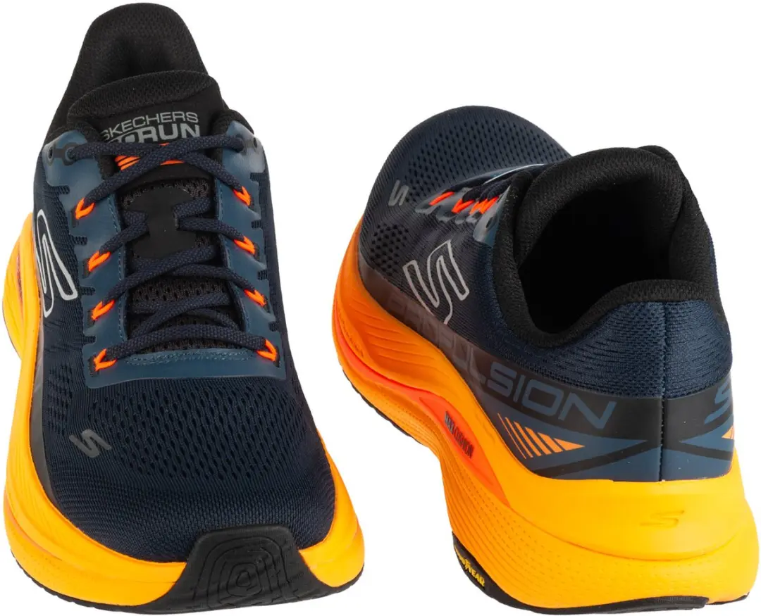 Skechers Max Cushioning Propulsion Hardloopschoenen 43.5 - Marineblauw