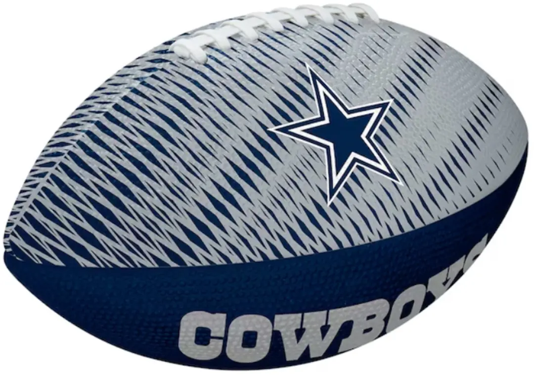 Wilson NFL Team Tailgate Football Junior Cowboys
