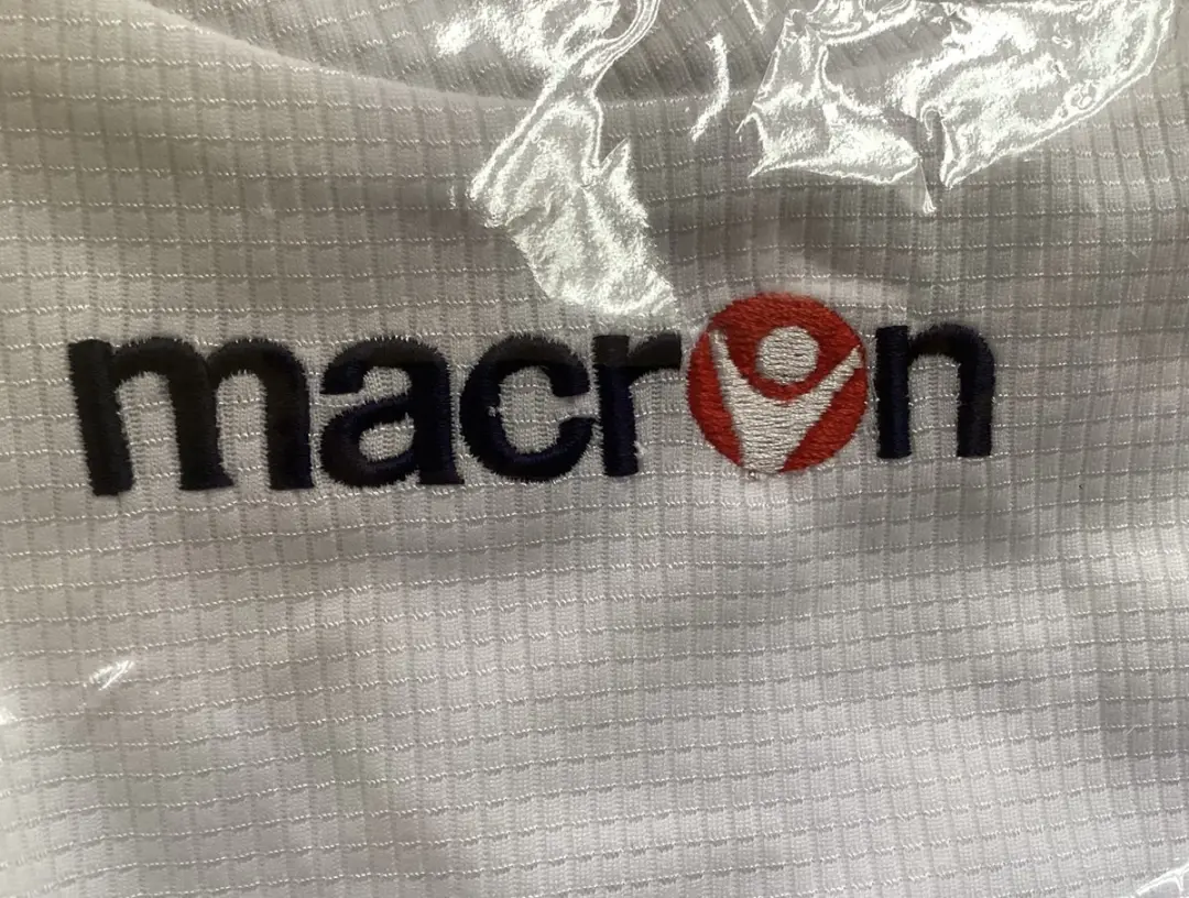 Macron Rigel Hero Voetbalshirt Heren - Wit - Maat L