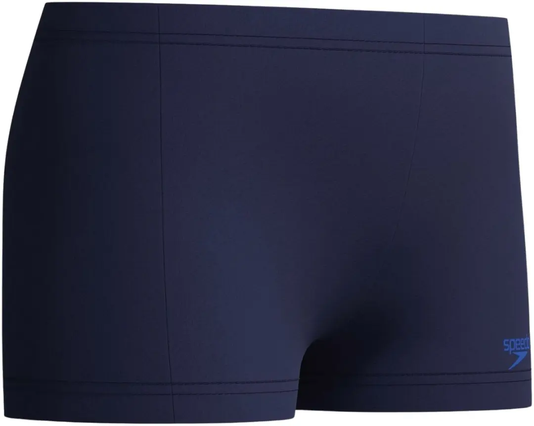 Speedo Plastisol Placement Zwemboxer Jongens 116 - Navy/Blauw/ Groen