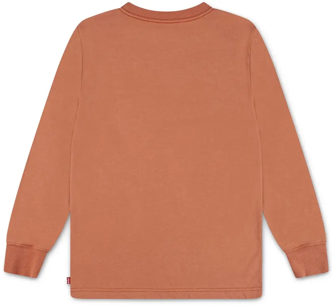 Levi's Kids Graphic T-shirt Lange Mouwen - 12 Jaar - Bruin - afbeelding 3 van 5