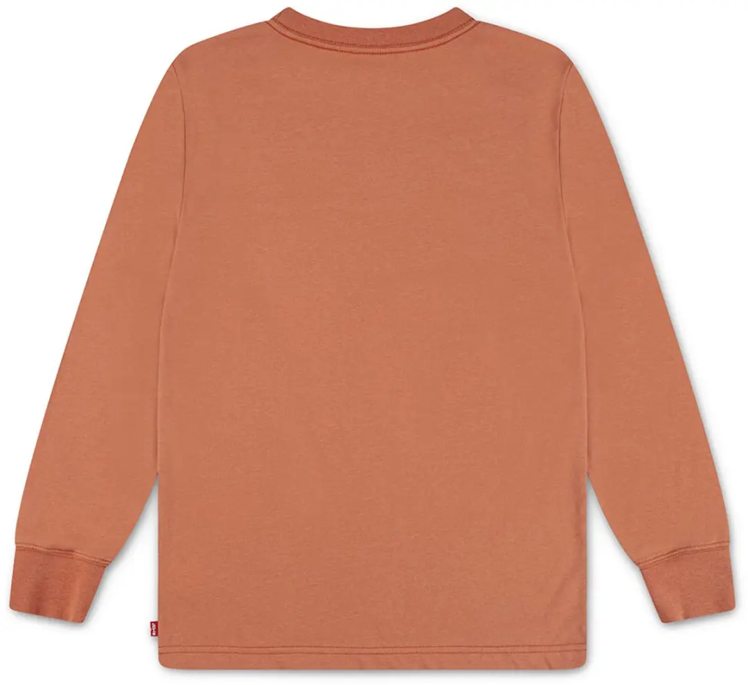 Levi's Kids Graphic T-shirt Lange Mouwen - 12 Jaar - Bruin - afbeelding 2 van 5