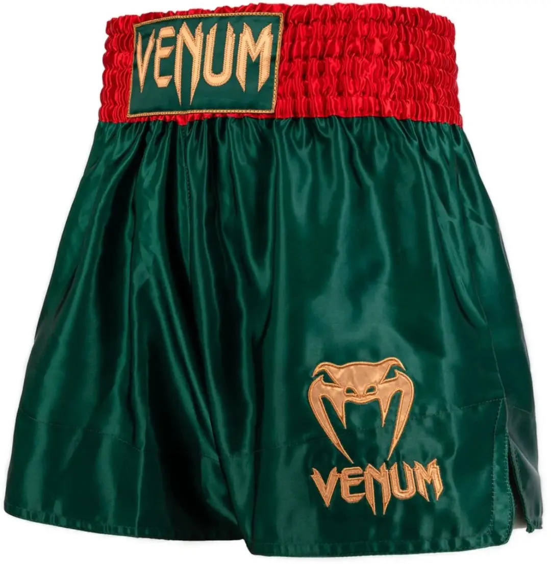 Venum Classic Muay Thai Shorts Diep Bosgroen L