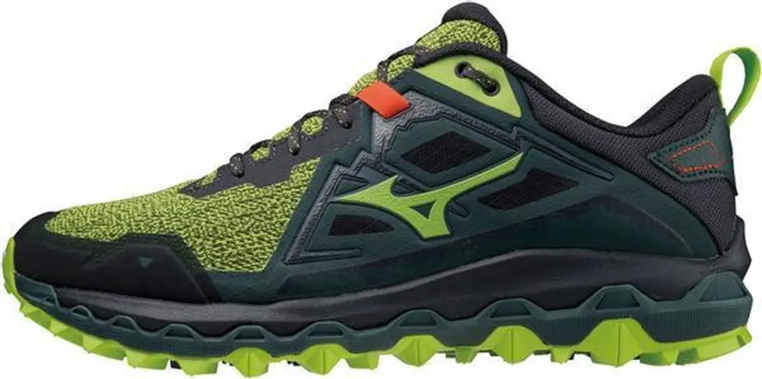 Mizuno Wave Mujin 8 Heren - 43 - Zwart/Groen
