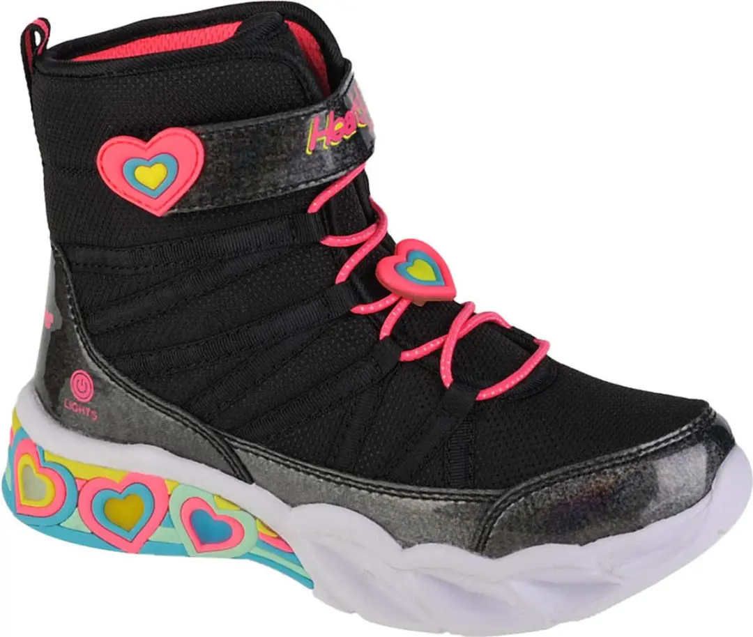 Skechers Sweetheart Lights 302661L-BKHP Laarzen