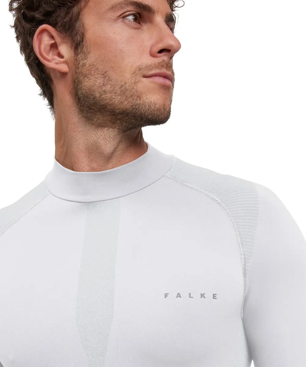 Falke Warm Turtleneck Shirt Heren - S - Wit - afbeelding 6 van 6