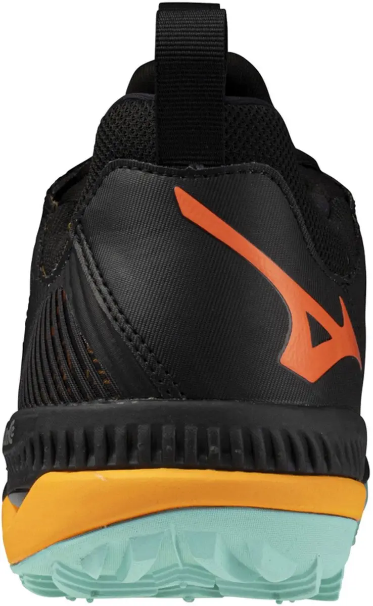 Mizuno Wave Panthera 2 Sportschoenen - Maat 47 - Zwart/Oranje/ Groen