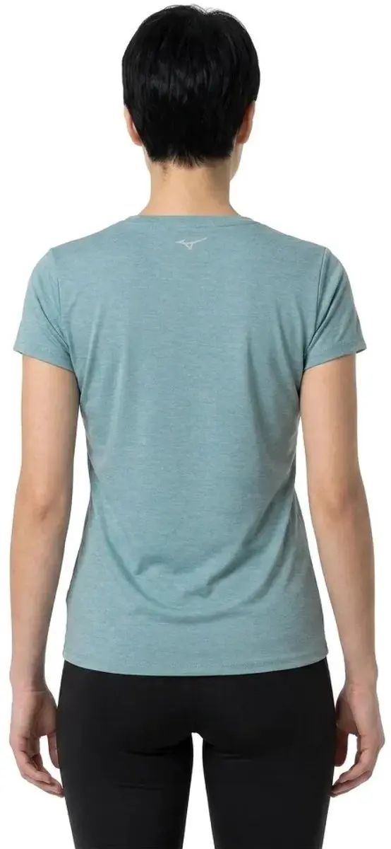 Mizuno Impulse Core T-shirt Vrouw - XS - Cloud Blue
