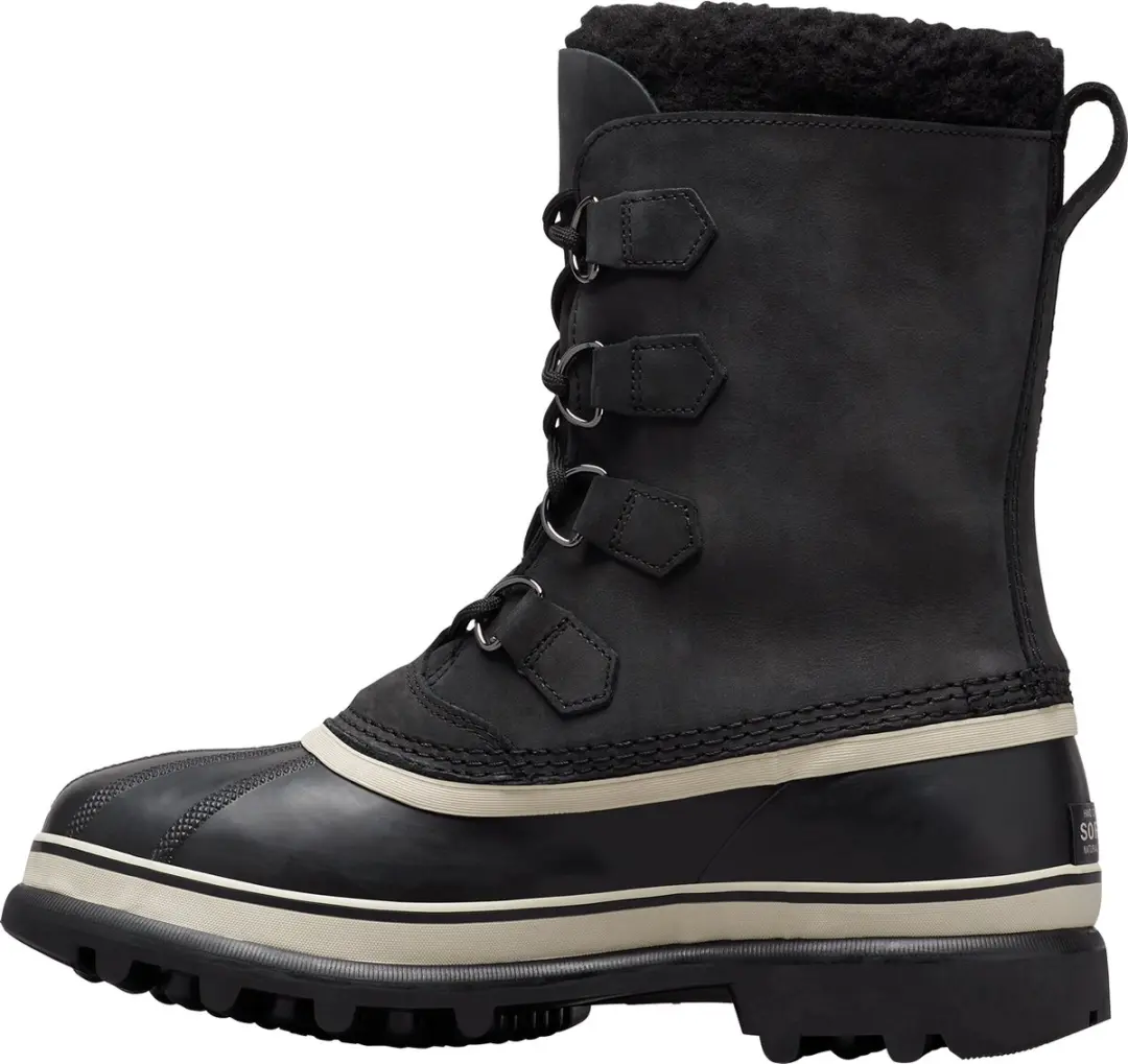 Sorel Caribou WP Heren Sneeuwlaarzen - Maat 40 - Black/Dark Stone