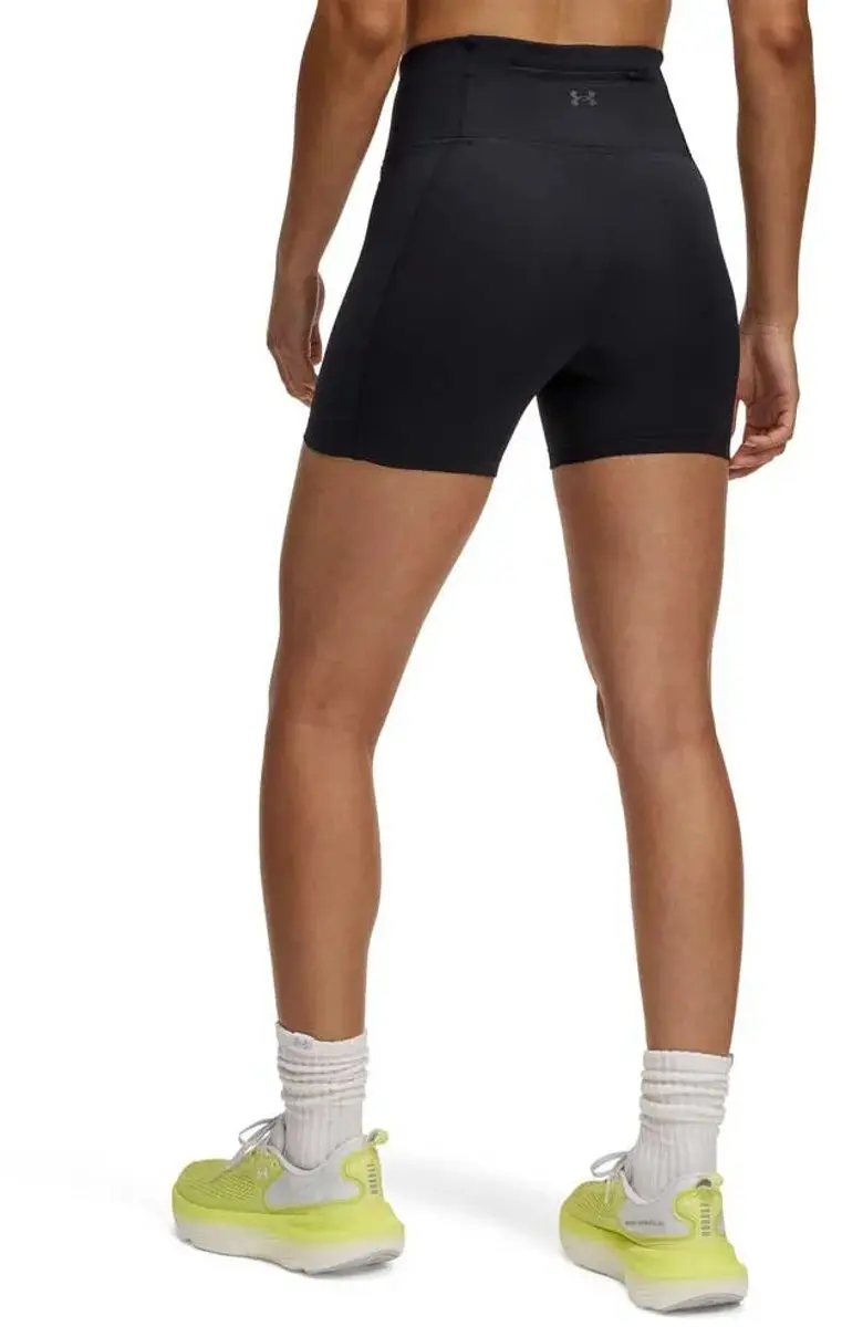 Under Armour Launch Elite 4" Korte Broek - M - Zwart - afbeelding 2 van 3