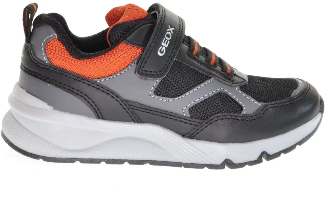 GEOX Perth Kindersneakers 32 - Zwart - afbeelding 6 van 6