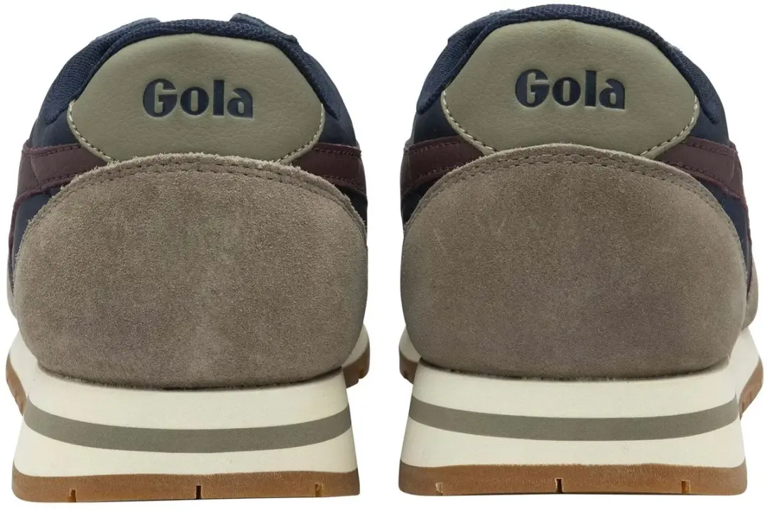 Gola Daytona Chute Trainers - 44 - Navy/Rhino/Burgundy