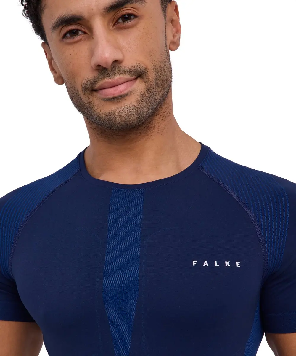 Falke Warm Shortsleeved Shirt 39662 - M - Blauw