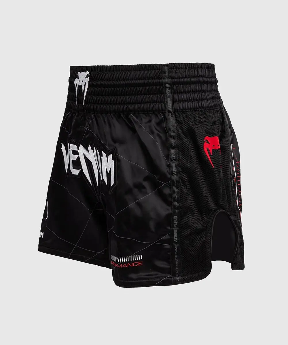 Venum Tactical XT Muay Thai Shorts XS - Zwart/Vuurrood