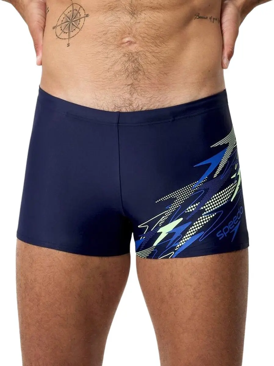 Speedo Medley Logo Aquashort Heren - Marine - XXXL