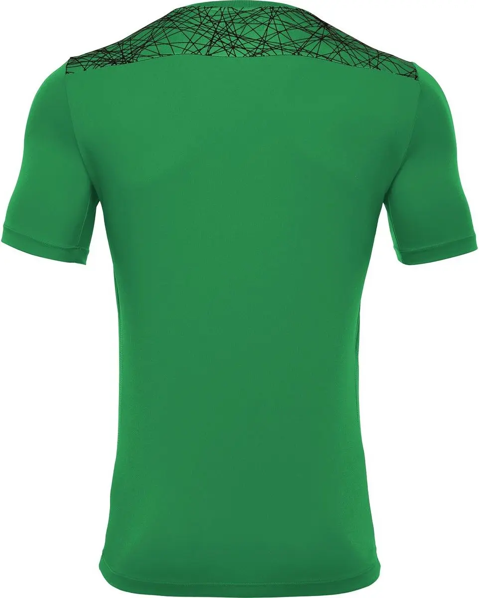 Macron Nash Shirt Kinderen - Groen/Zwart 122/128
