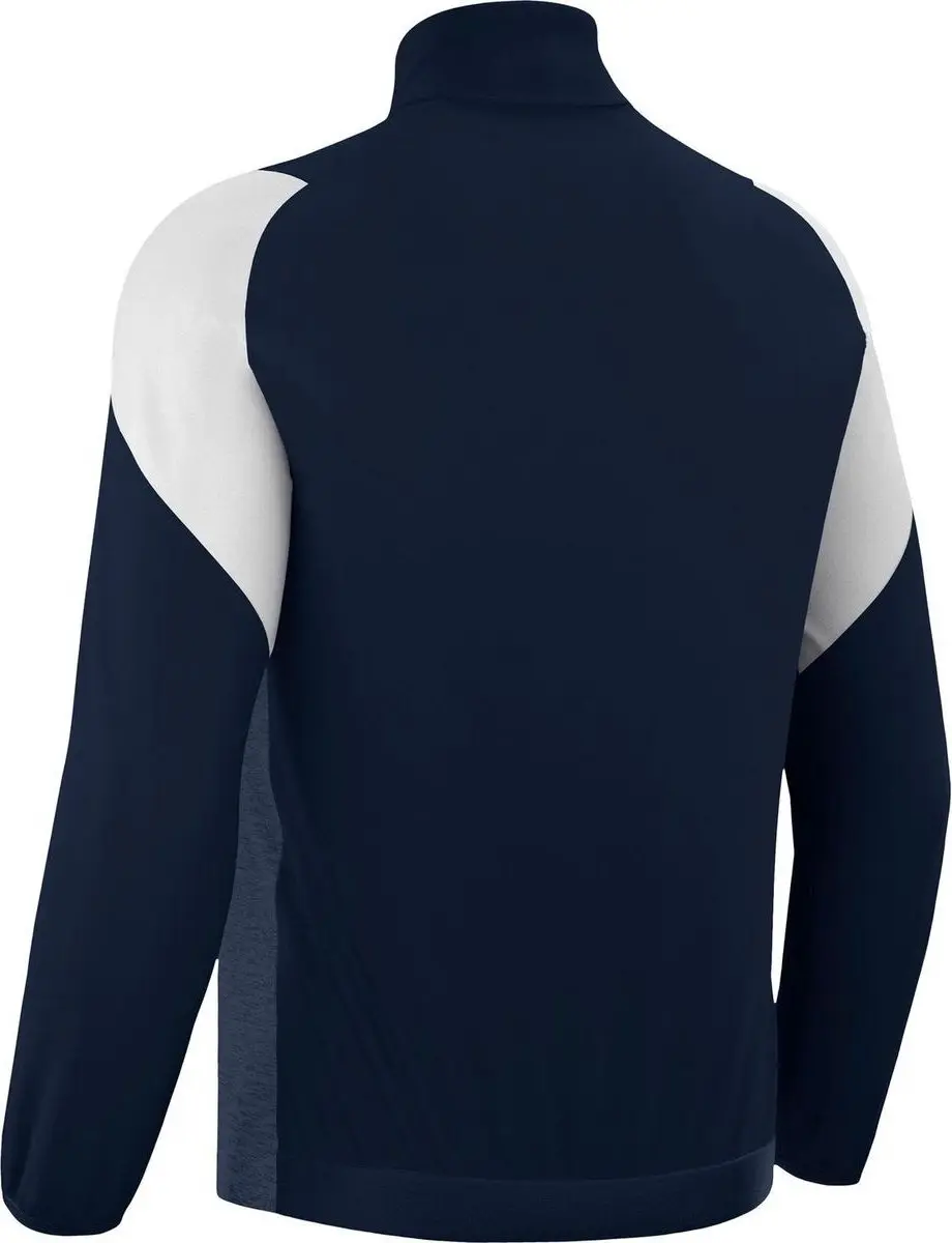 Macron Glory Vanir Top Full Zip Kinderen 140 - Marine/Wit