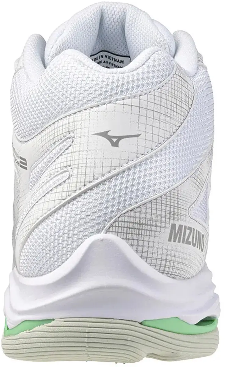 Mizuno Wave Voltage 2 Mid Sportschoenen - EU 44 - Wit