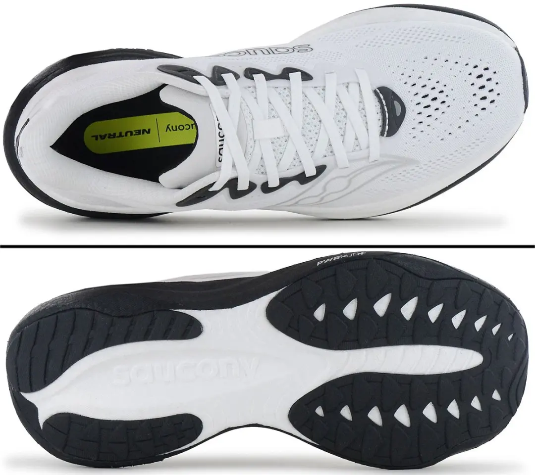Saucony Ride 19 Heren Hardloopschoenen - EU 46 Wit
