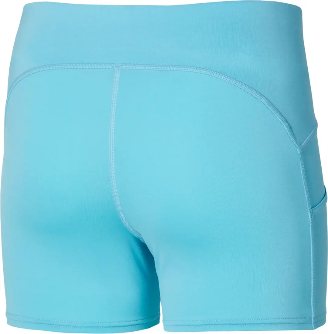 Mizuno Short Tight Dames L - Blauw Glow - afbeelding 2 van 4