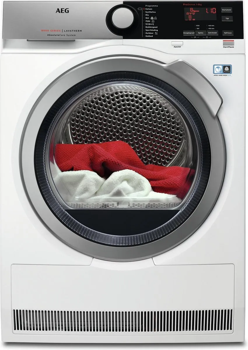 AEG 8000 Serie T8DE86ES Warmtepompdroger