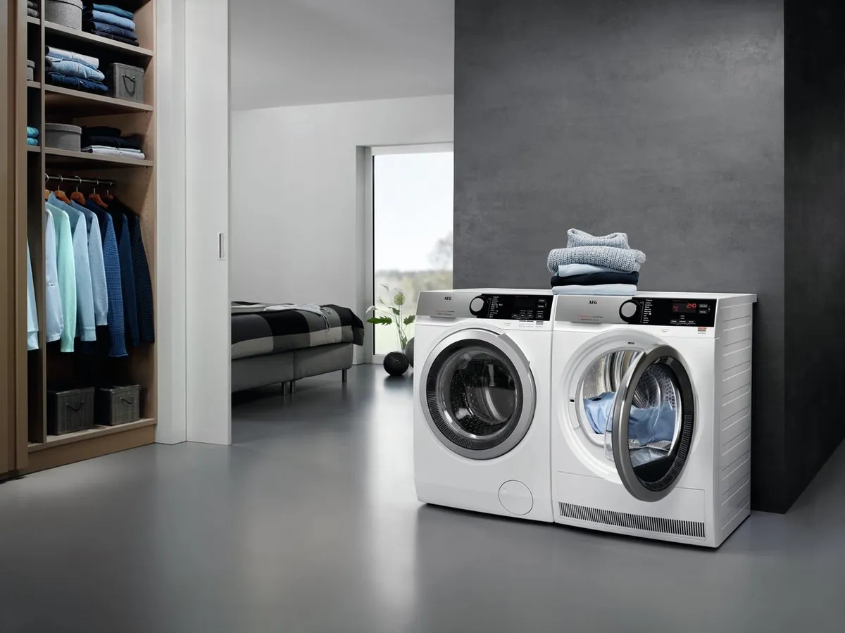 AEG 8000 Serie T8DE86ES Warmtepompdroger - 8 kg - Wit