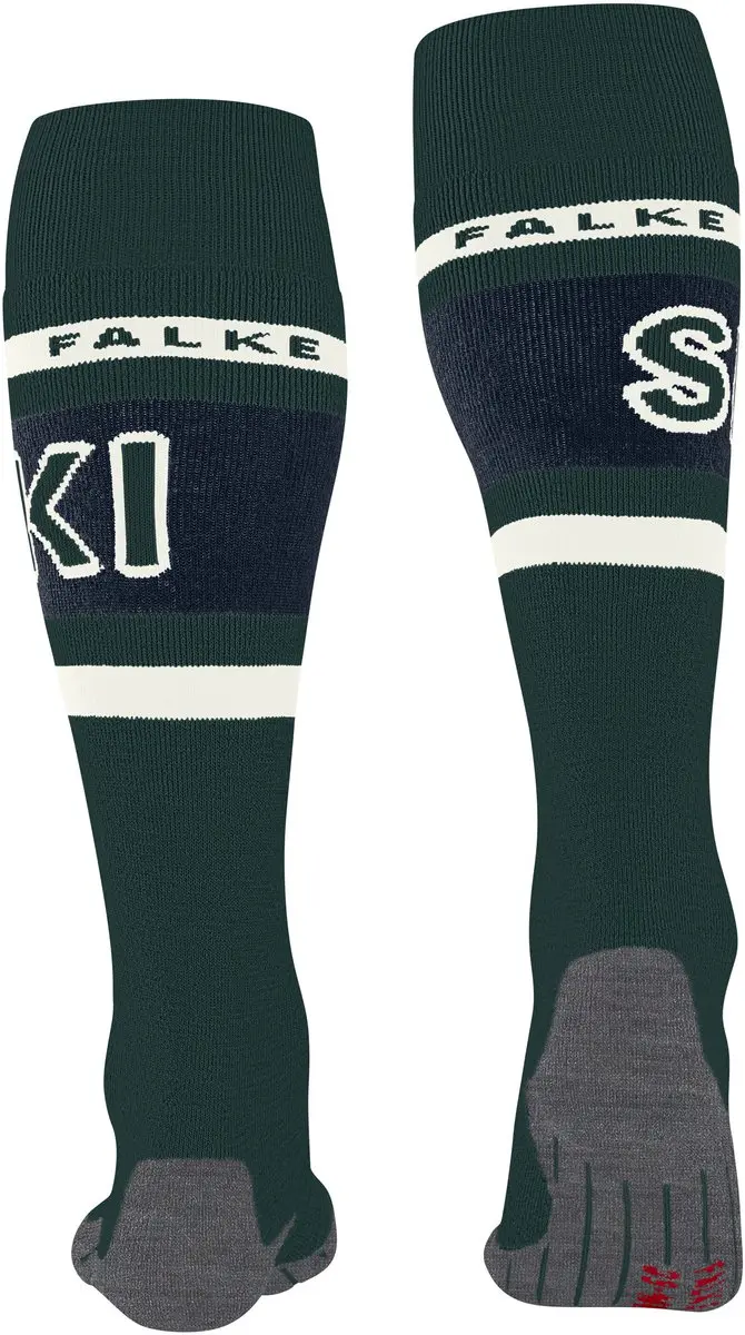 Falke SK2 Intermediate Warm Dik Wol Skisokken - Maat 39-41 - Groen
