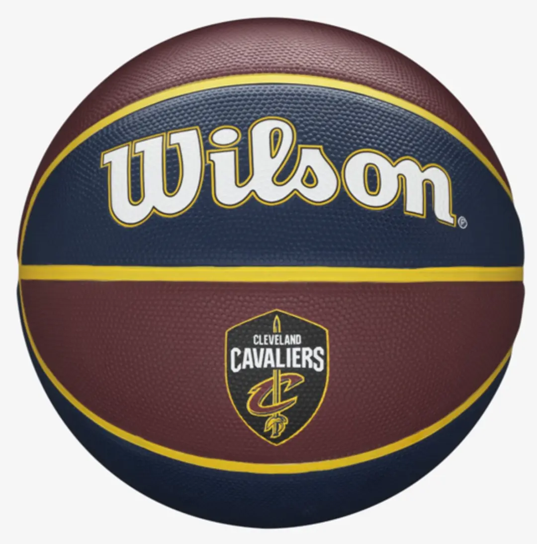 Wilson NBA Team Tribute Utah Jazz Basketbal - Blauw - afbeelding 6 van 6