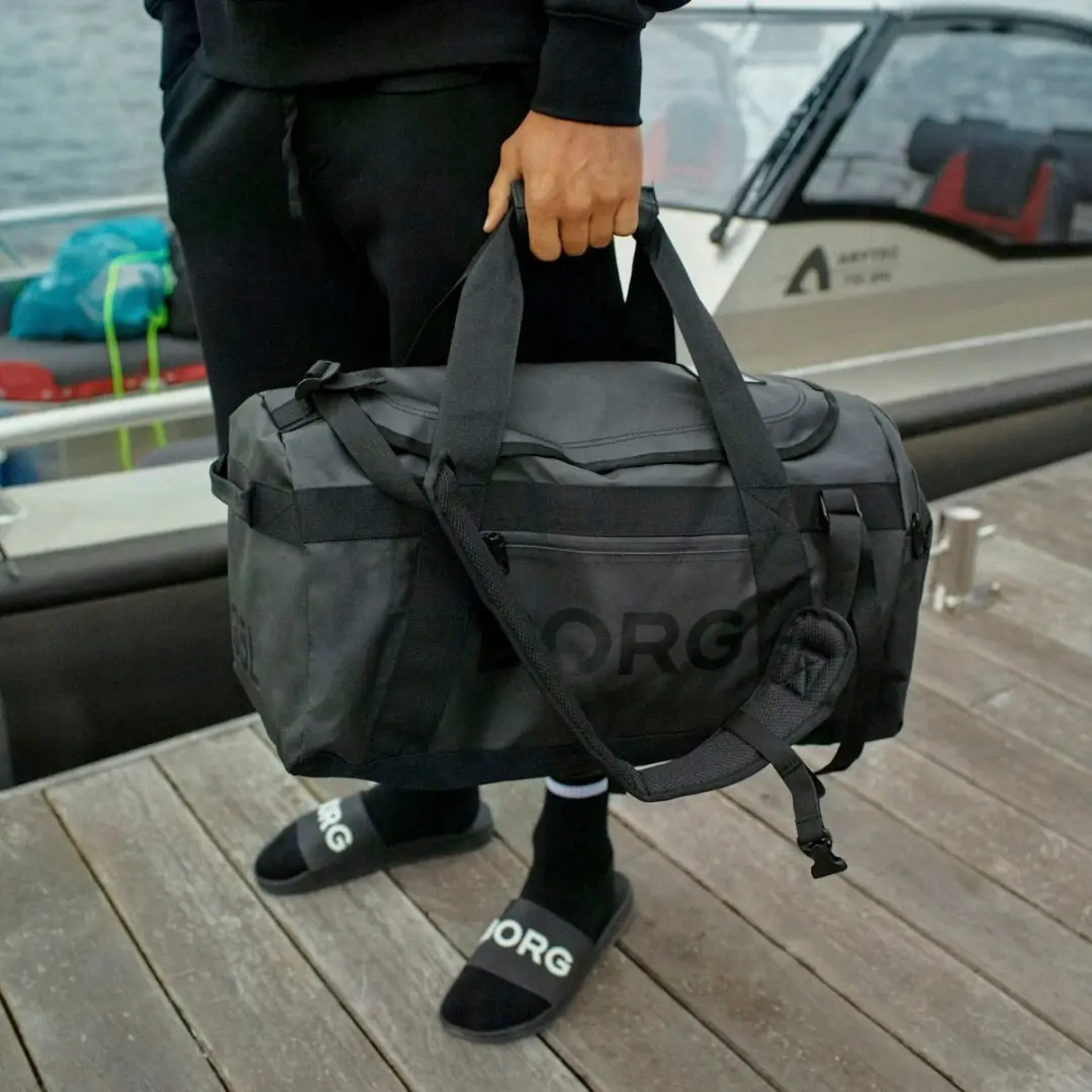 Björn Borg Waterproof Duffel 55L - Zwart