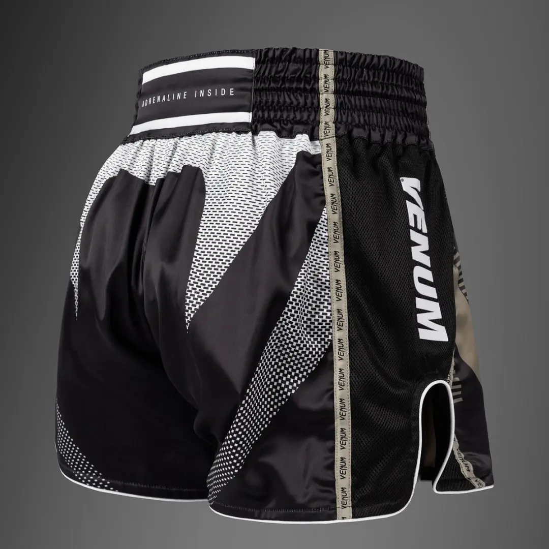 Venum Adrenaline Muay Thai Shorts XS - Zwart/Zand - afbeelding 6 van 6
