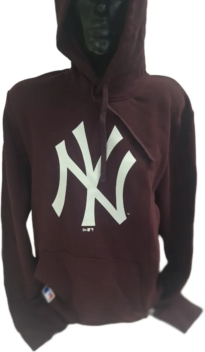 New Era Yankees Honkbal Hoody - Aubergine XL - afbeelding 6 van 6