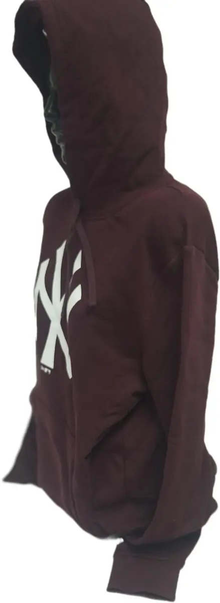 New Era Yankees Honkbal Hoody - Aubergine XL - afbeelding 3 van 6
