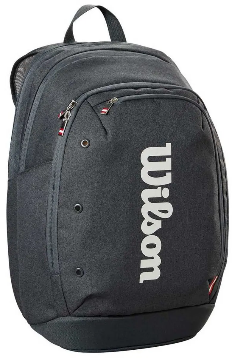 Wilson Tour Backpack 2025 - 2 Racketvakken Zwart