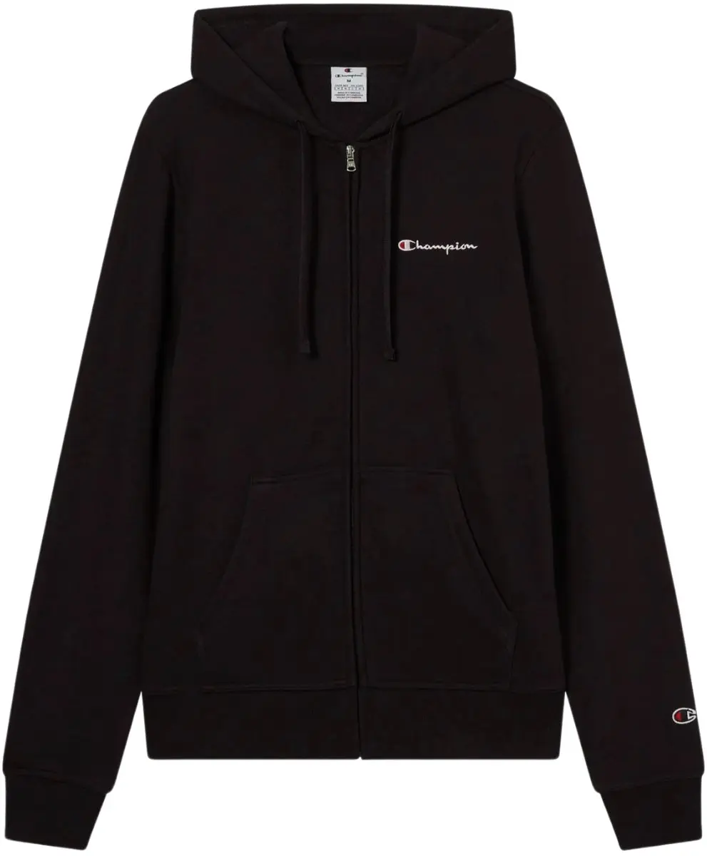 Champion Full Zip Hoodie Heren - Maat L Zwart