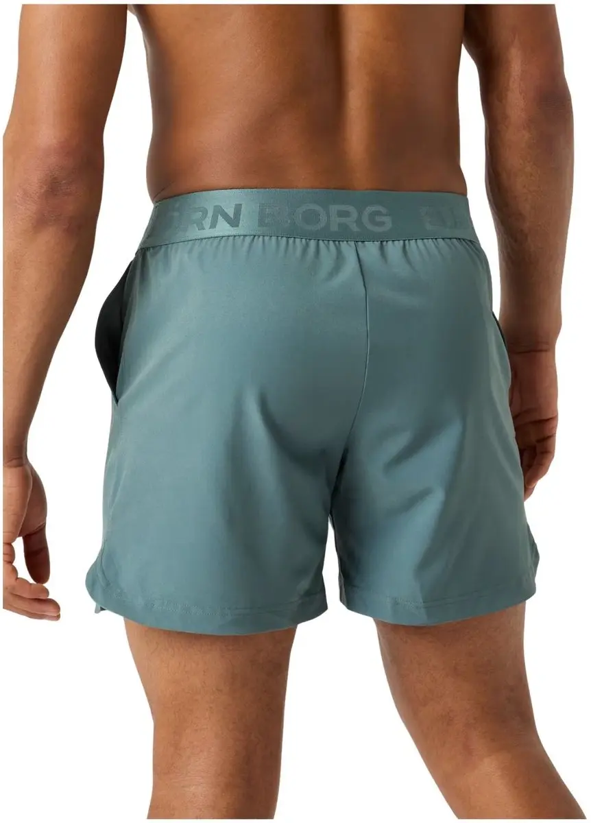 Björn Borg Korte Sportbroek Heren 6" - Zwart - XL - afbeelding 6 van 6