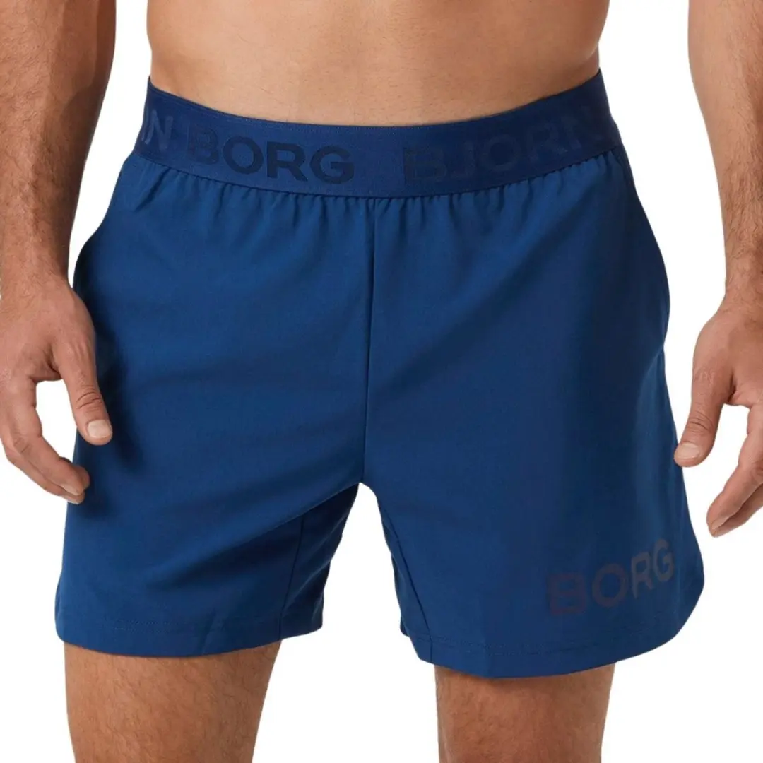 Björn Borg Korte Sportbroek Heren 6" - Zwart - XL