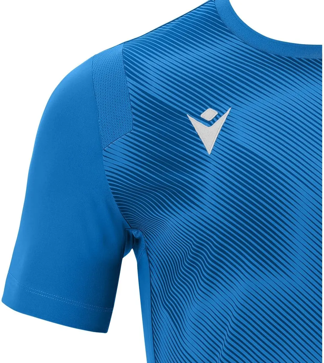 Macron Rodders Shirt Korte Mouw Kinderen 7-8Y - Royal