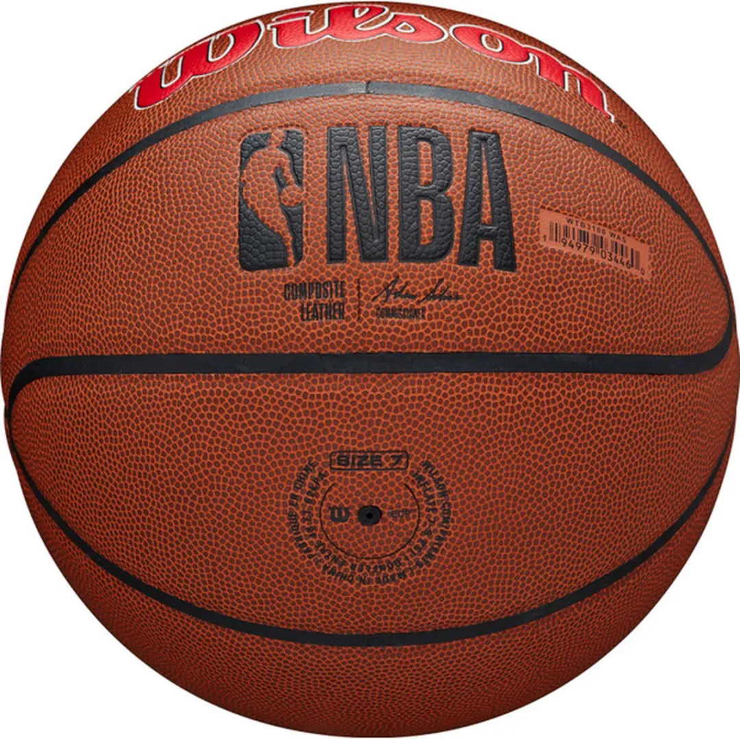 Wilson Team Washington Wizards Basketbal Maat 7 - Rood