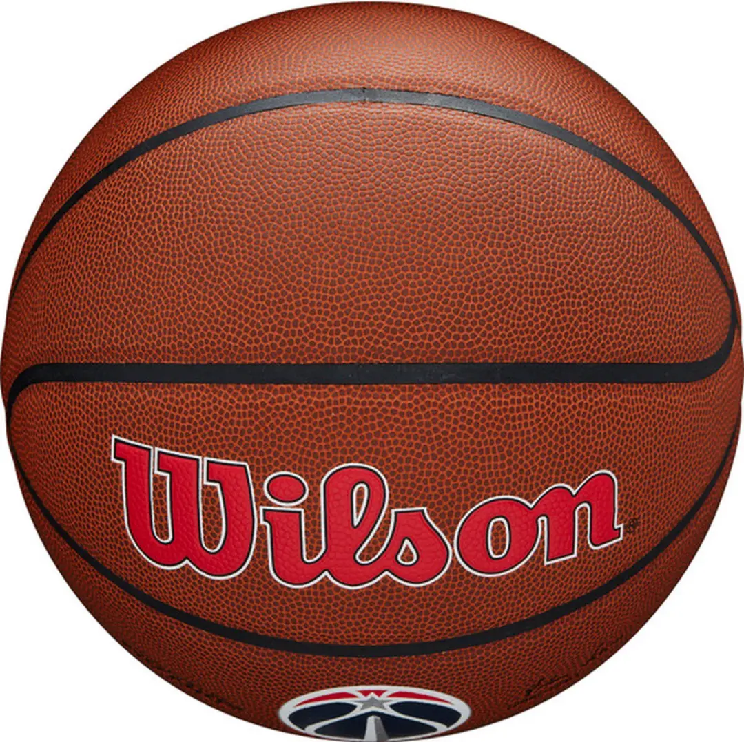 Wilson Team Washington Wizards Basketbal Maat 7 - Rood