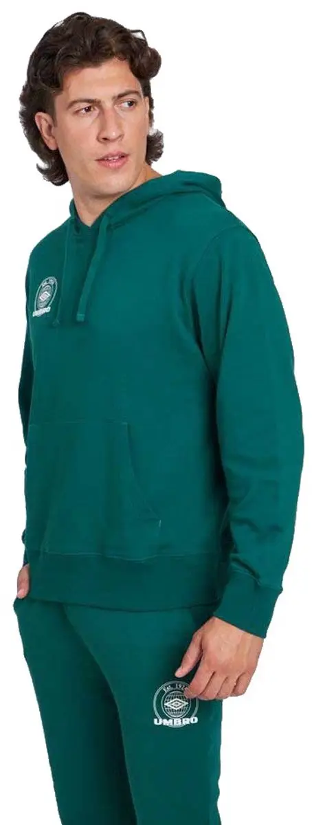 Umbro Collegiate Graphic Hoodie - L - Storm