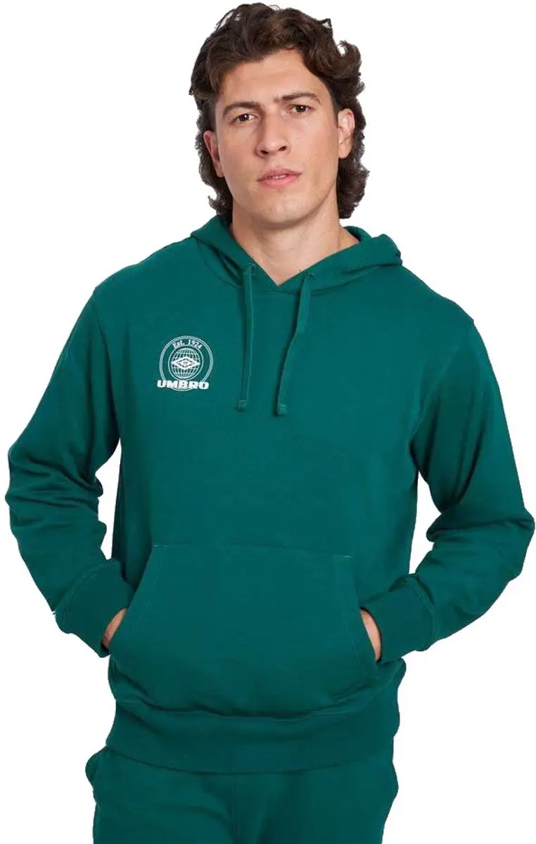 Umbro Collegiate Graphic Hoodie - L - Storm