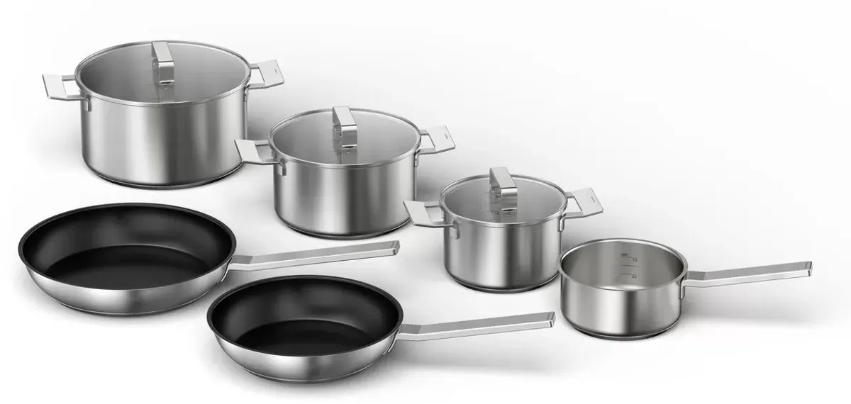 Siemens HZ9SE060 Pannenset RVS - 5-delig - 24cm