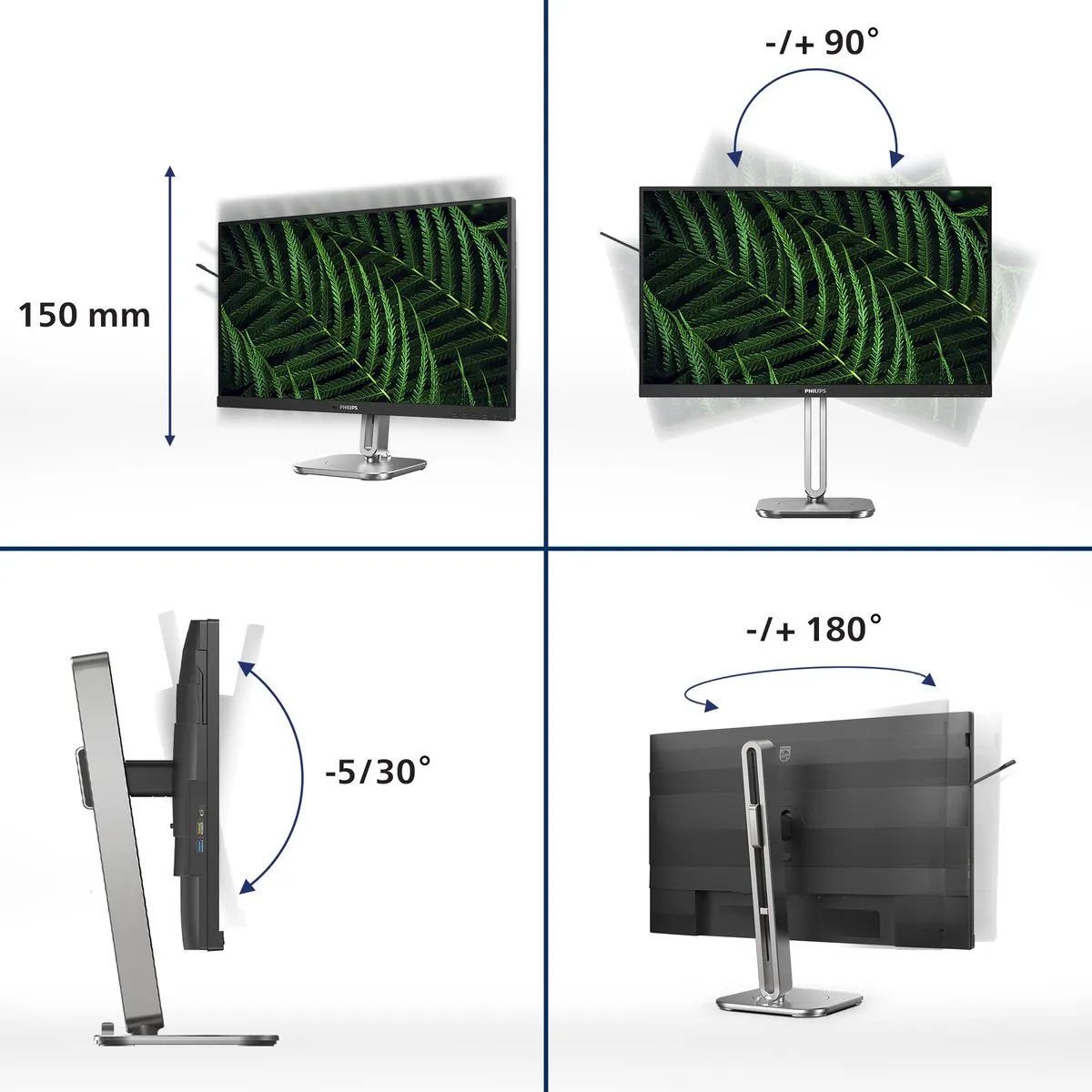 Philips 27B2G5500 QHD IPS Monitor 27 inch