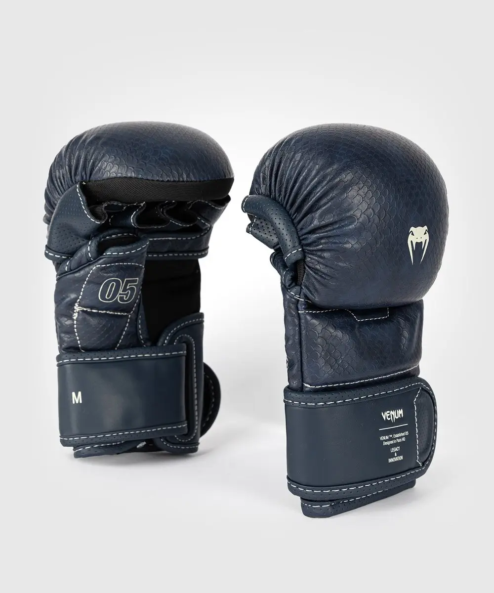 Venum Impact Evo MMA Handschoenen 6 oz - Midnight Blue L/XL